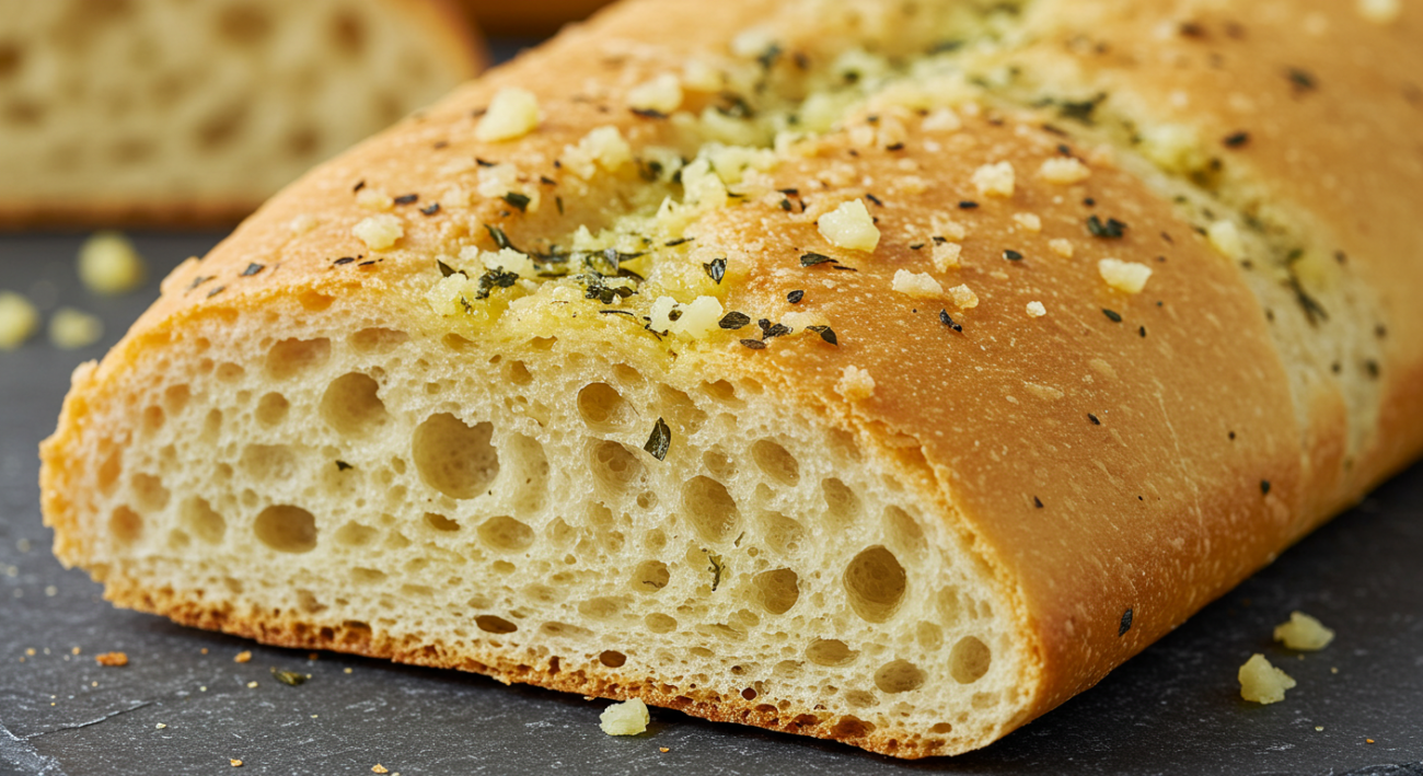 glutensiz sarimsakli ekmek garlic bread tarifi