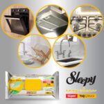 Sleepy Yağ Çözücü Easy Clean Yüzey Temizlik Havlusu&Mendili 30 Yaprak - Görsel 3