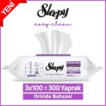Sleepy Orkide Easy Clean Yüzey Temizlik Havlusu 100 Yaprak